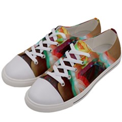 Eating Lunch 3d Women s Low Top Canvas Sneakers by snowwhitegirl