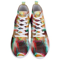 Eating Lunch 3d Men s Lightweight High Top Sneakers by snowwhitegirl