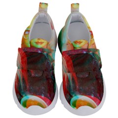 Eating Lunch 3d Velcro Strap Shoes by snowwhitegirl