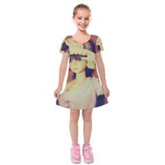 Captain Kids  Short Sleeve Velvet Dress by snowwhitegirl