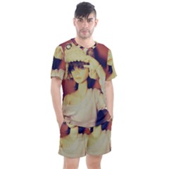 Captain Men s Mesh Tee And Shorts Set