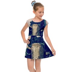 Forest Queen Kids Cap Sleeve Dress