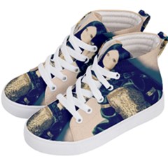 Forest Queen Kid s Hi-top Skate Sneakers by snowwhitegirl