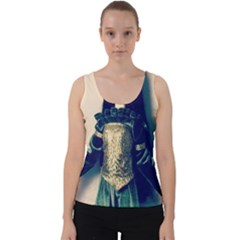 Forest Queen Velvet Tank Top by snowwhitegirl