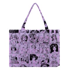 Lilac Yearbook 1 Medium Tote Bag by snowwhitegirl