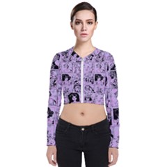 Lilac Yearbook 1 Zip Up Bomber Jacket