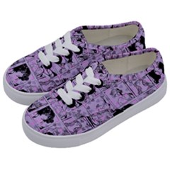 Lilac Yearbook 1 Kids  Classic Low Top Sneakers by snowwhitegirl