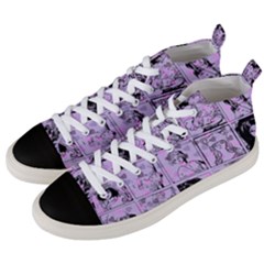 Lilac Yearbook 1 Men s Mid-top Canvas Sneakers by snowwhitegirl