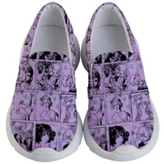 Lilac Yearbook 1 Kid s Lightweight Slip Ons by snowwhitegirl