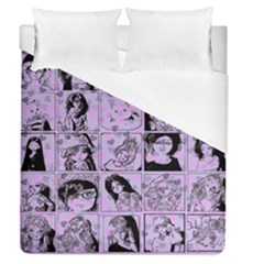 Lilac Yearbook 2 Duvet Cover (queen Size) by snowwhitegirl