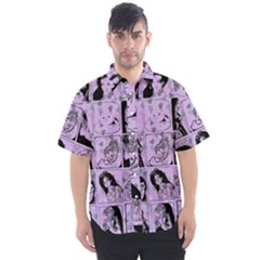 Lilac Yearbook 2 Men s Short Sleeve Shirt