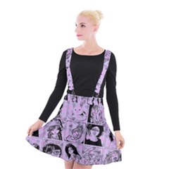 Lilac Yearbook 2 Suspender Skater Skirt by snowwhitegirl