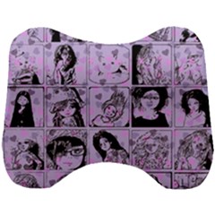 Lilac Yearbook 2 Head Support Cushion by snowwhitegirl