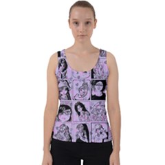 Lilac Yearbook 2 Velvet Tank Top