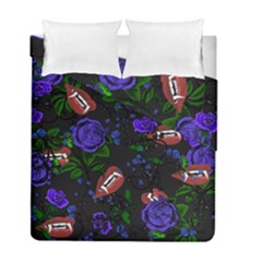 Blue Rose Vampire Duvet Cover Double Side (full/ Double Size) by snowwhitegirl