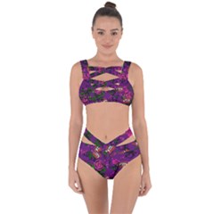 Purple  Rose Vampire Bandaged Up Bikini Set  by snowwhitegirl