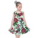 Green Rose Vampire Kids  Summer Dress View1