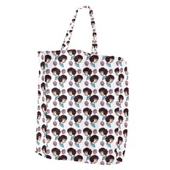 Redhead Girl Pattern Giant Grocery Tote by snowwhitegirl