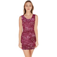 Heart Pattern Bodycon Dress by snowwhitegirl