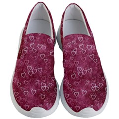 Heart Pattern Women s Lightweight Slip Ons