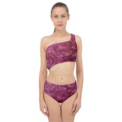 Heart Pattern Spliced Up Two Piece Swimsuit by snowwhitegirl