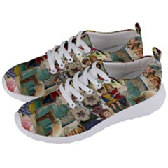 Angel Collage Men s Lightweight Sports Shoes by snowwhitegirl