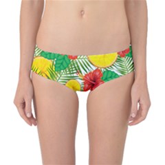 Orange Tropics Classic Bikini Bottoms by snowwhitegirl