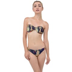 Happy Holidays Classic Bandeau Bikini Set