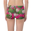 Flamingo Floral Pink Reversible Boyleg Bikini Bottoms View2