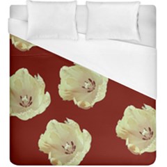 Red Tulips Duvet Cover (king Size) by snowwhitegirl