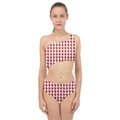 Strawberries Spliced Up Two Piece Swimsuit