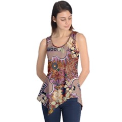 Pinup Floral Sleeveless Tunic by snowwhitegirl