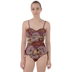 Pinup Floral Sweetheart Tankini Set by snowwhitegirl