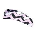 Pink Teapot Chevron Stretchable Headband View1