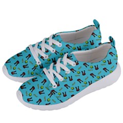 School Girl Pattern Blue Women s Lightweight Sports Shoes by snowwhitegirl