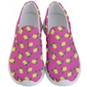 Lemons Pink Men s Lightweight Slip Ons View1