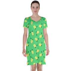 Lemons Green Short Sleeve Nightdress