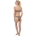 Girl With Dress Beige Classic Bandeau Bikini Set View2