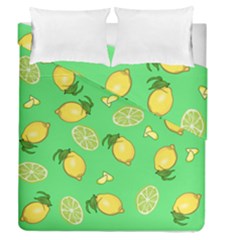 Lemons And Limes Duvet Cover Double Side (queen Size) by snowwhitegirl