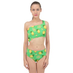 Lemons And Limes Spliced Up Two Piece Swimsuit