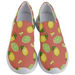 Lemons And Limes Peach Women s Lightweight Slip Ons