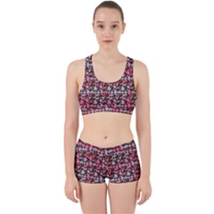 Lazy Cat Ombre Pattern Work It Out Gym Set by snowwhitegirl