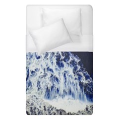 Blue Waves Sea Duvet Cover (single Size) by snowwhitegirl