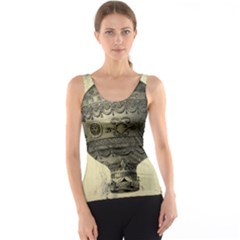 Vintage Air Balloon Tank Top by snowwhitegirl