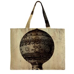 Vintage Air Balloon Zipper Mini Tote Bag by snowwhitegirl