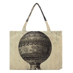 Vintage Air Balloon Medium Tote Bag by snowwhitegirl