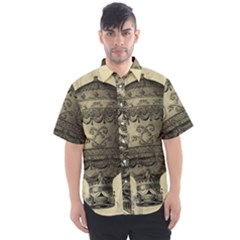 Vintage Air Balloon Men s Short Sleeve Shirt