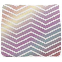 Ombre Zigzag 01 Seat Cushion