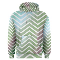 Ombre Zigzag 02 Men s Pullover Hoodie