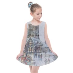 Santa Claus 1845749 1920 Kids  Summer Dress